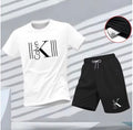 2025 Men's Breathable sports pattern Printed T-shirt Casual Fashion