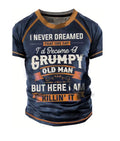 Men's T Shirt Fashion Letter Graphic T-Shirt