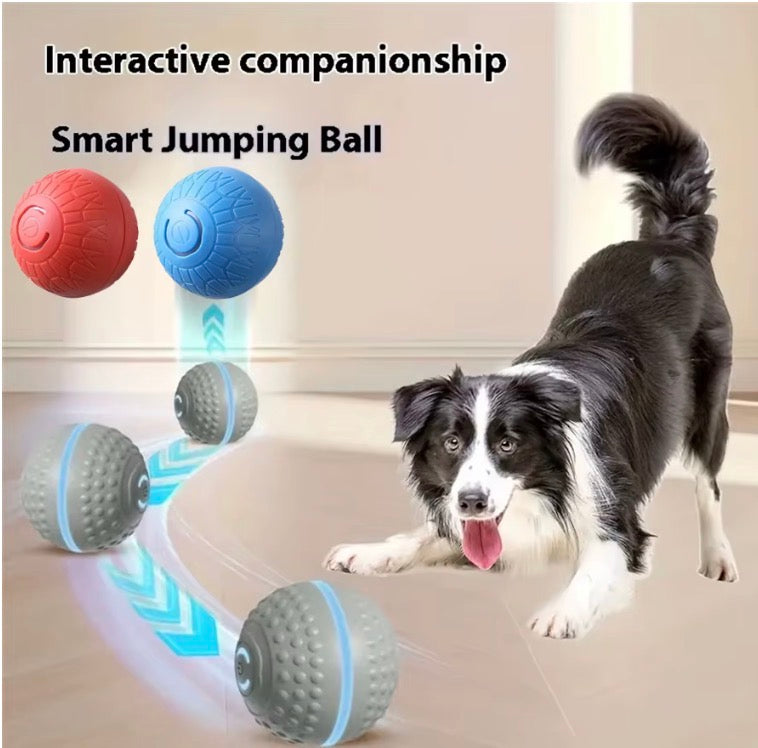 Smart Dog Toy Ball Automatic Interactive Pet Electronic Rolling