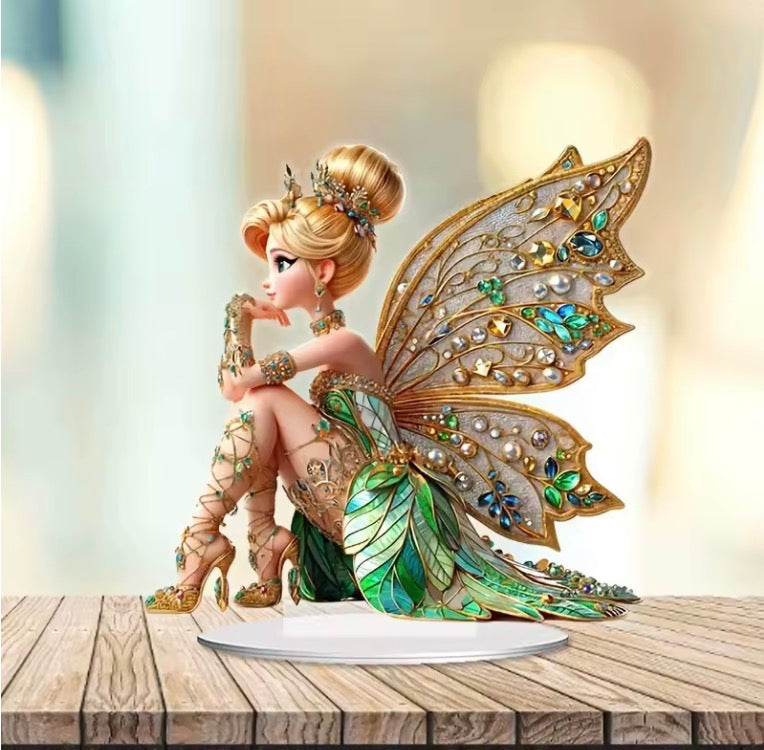 1PC Flower Fairy Elf Acrylic Bedroom