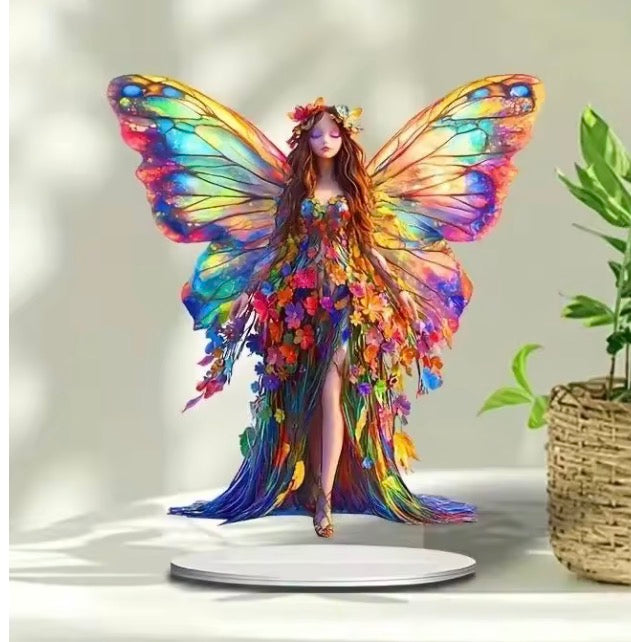Butterfly Fairys Sculpture Ornament Home Decoration