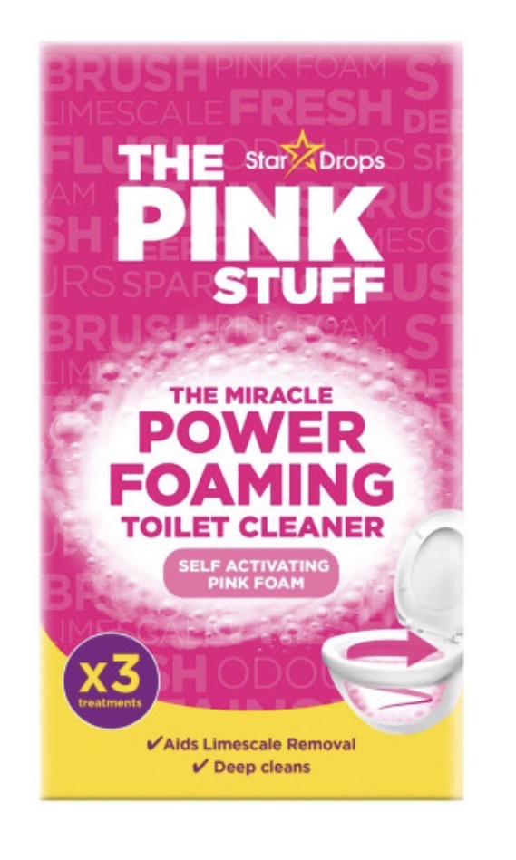 The Pink Stuff Miracle Foaming Toilet Cleaner 3-Pack