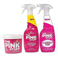 The Pink Stuff - The Miracle Cleaning Paste, Multi-Purpose Spray, And Bathroom Foam 3-Pack Bundle