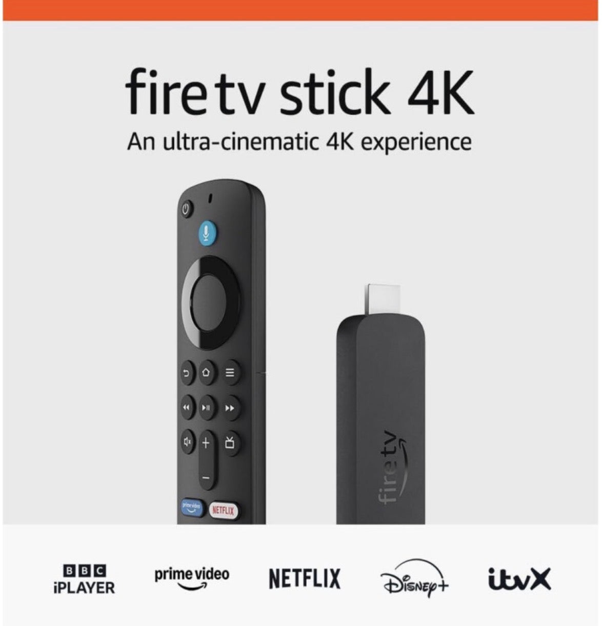 Amazon Fire TV Stick 4K Ultra HDR10+ 8GB Wi-Fi 6