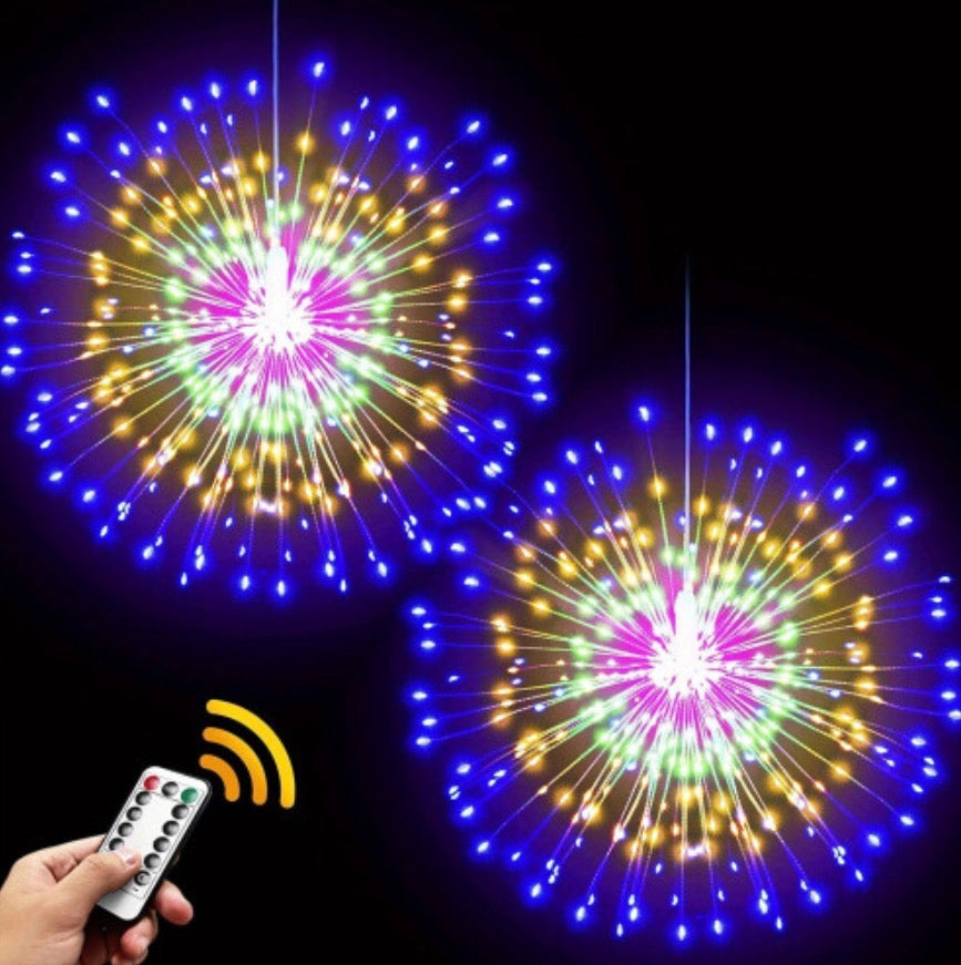 200 LED Copper Wire Starburst Light