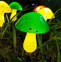 6PCS Solar Mushroom Fairy String Lights LED