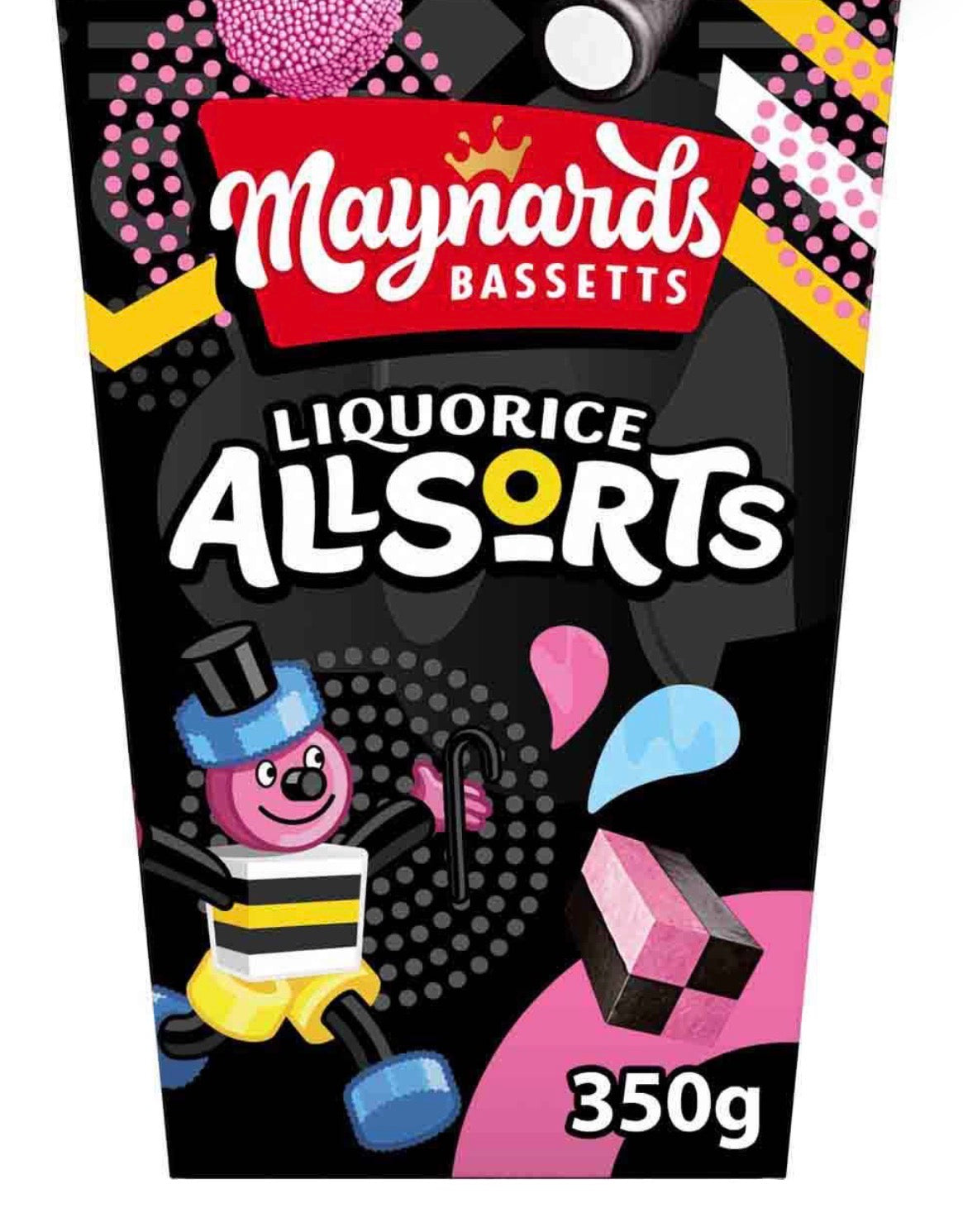 BASSETTS LIQUORICE ALLSORTS CARTON 350G