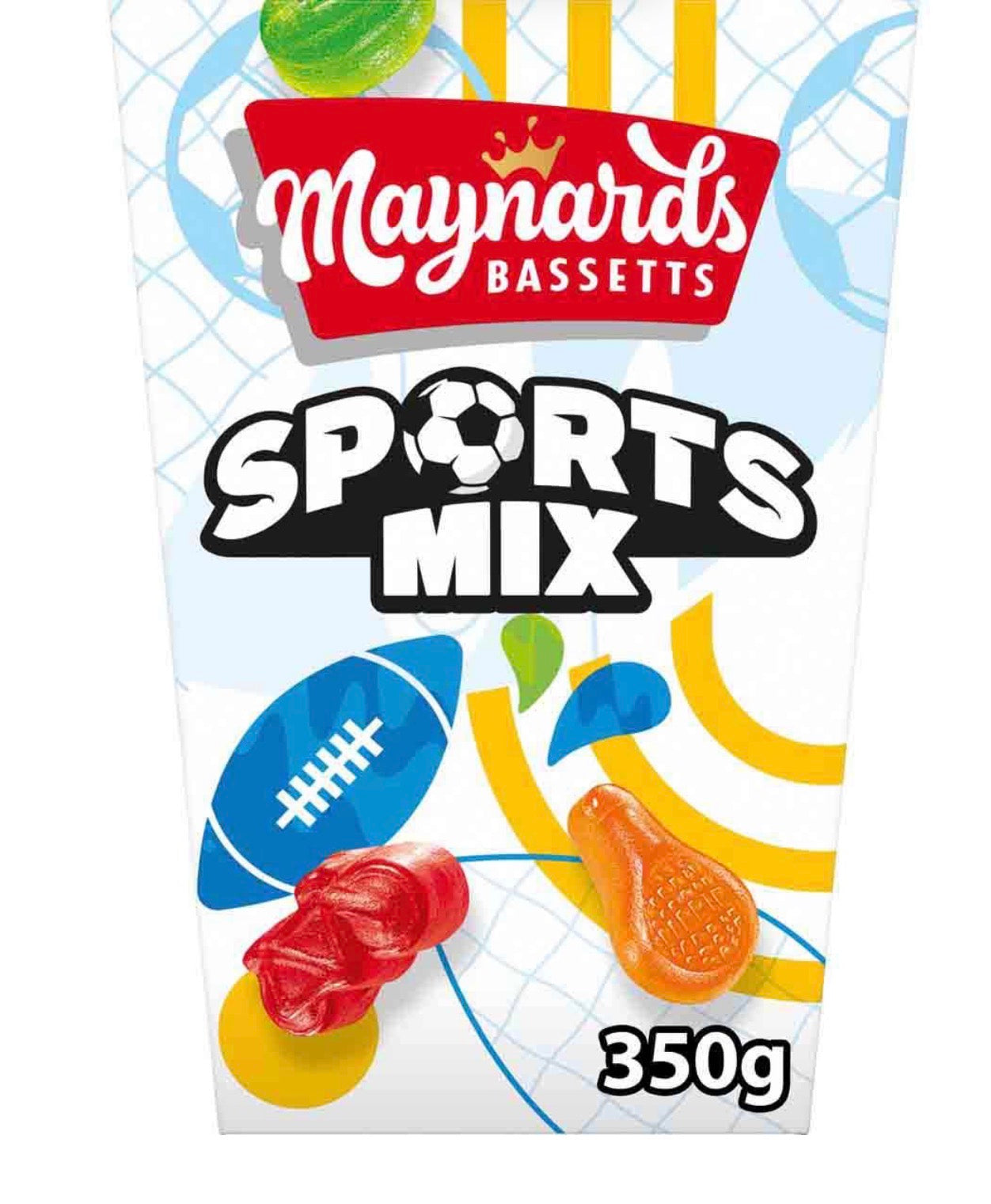MAYNARDS BASSETTS SPORTS MIX CARTON 350G