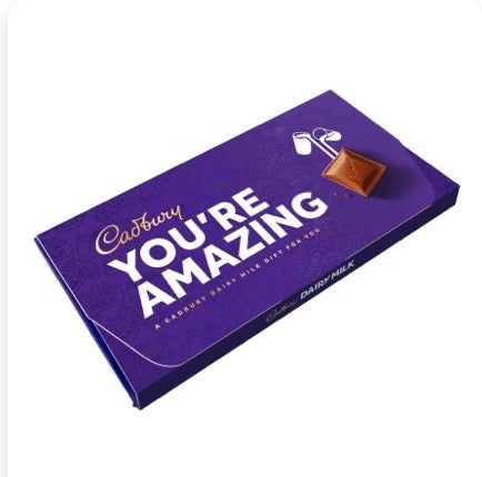 CADBURY DAIRY MILK CHOCOLATE BAR 110G