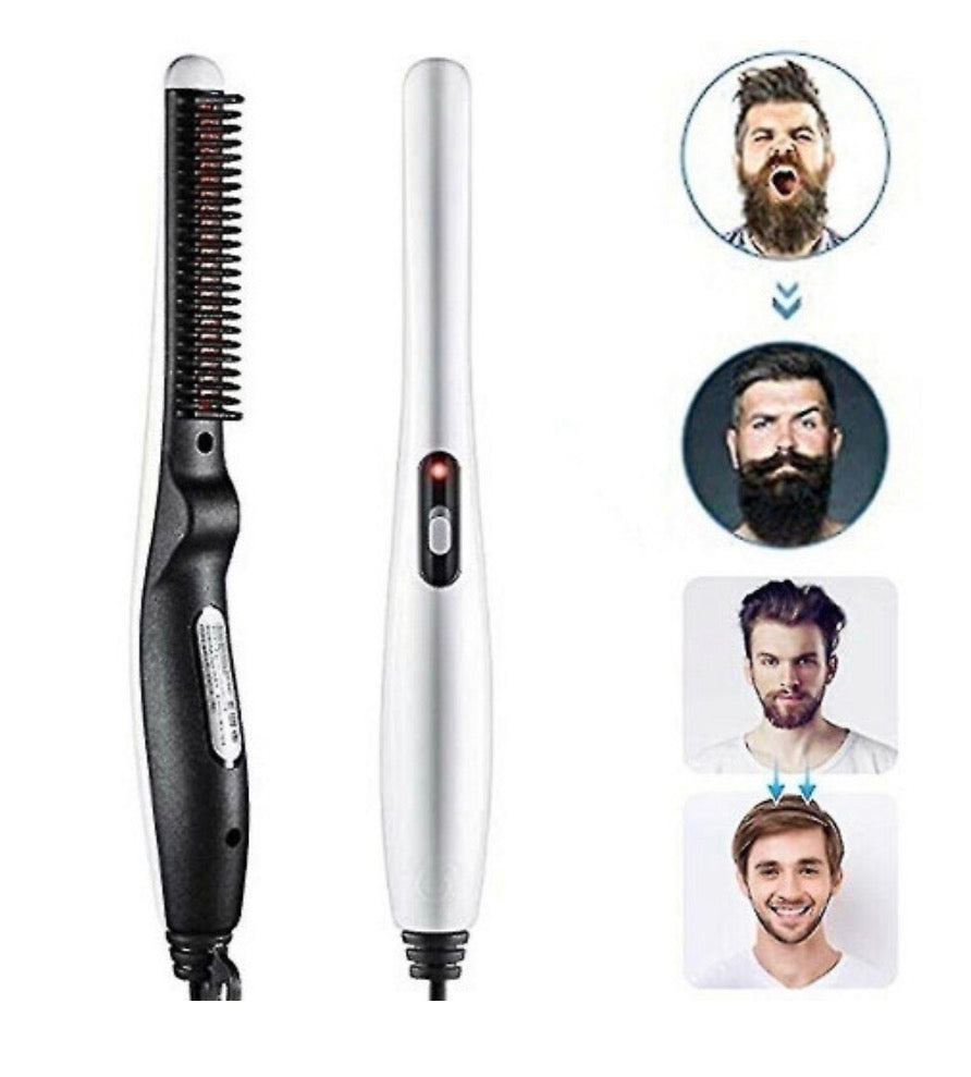 Electric Beard Straightening Comb Quick Hair Styler For Men