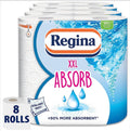 Regina XXL Absorb Kitchen Towels ? 8 Rolls Per Pack,