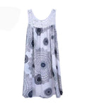 Summer Sleeveless Camisole Dress Lace Print