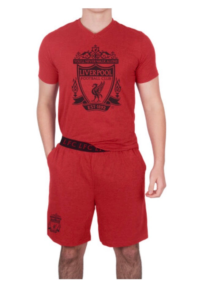 Liverpool FC Mens Pyjamas Short Loungewear