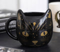 MAGICK BLACK CAT FACE MUG