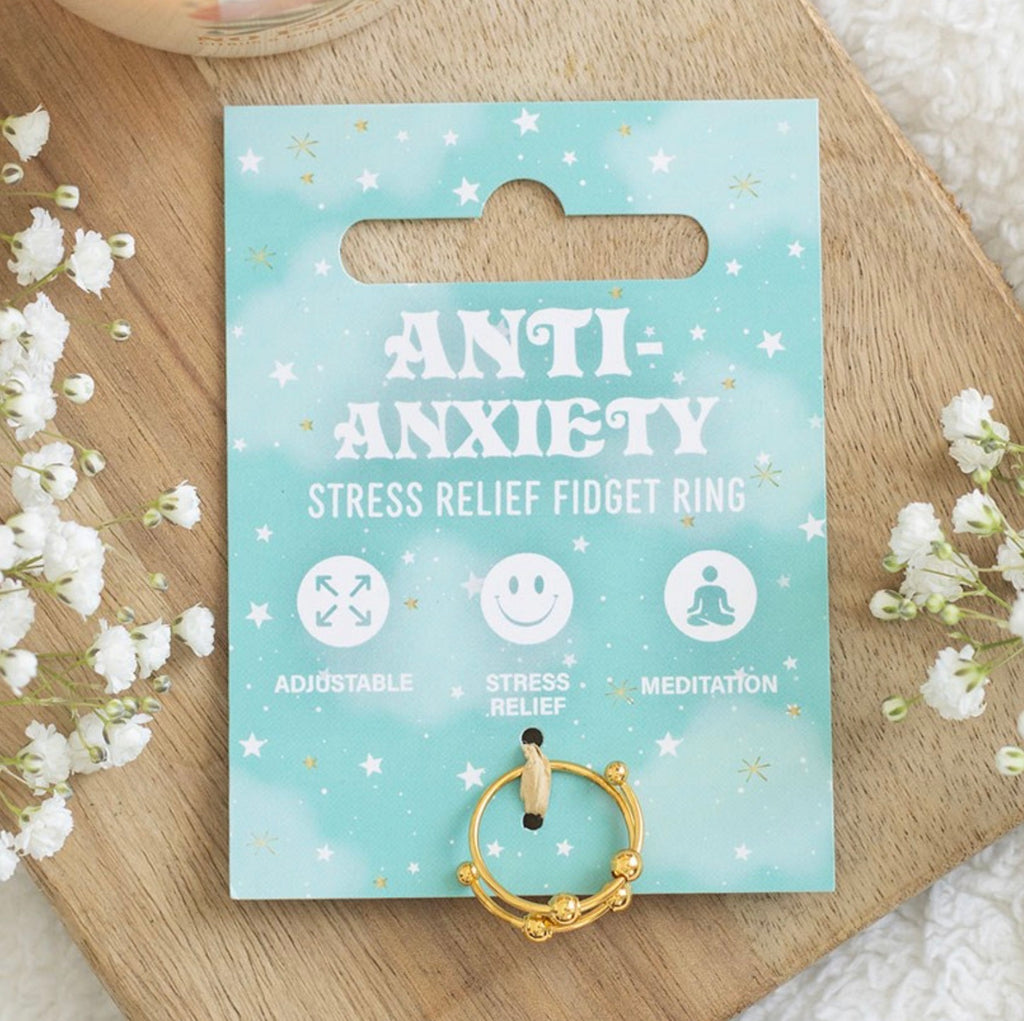 RAIN OR SHINE ANTI-ANXIETY FIDGET RING