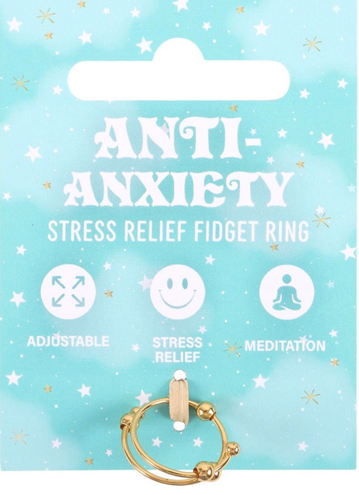 RAIN OR SHINE ANTI-ANXIETY FIDGET RING