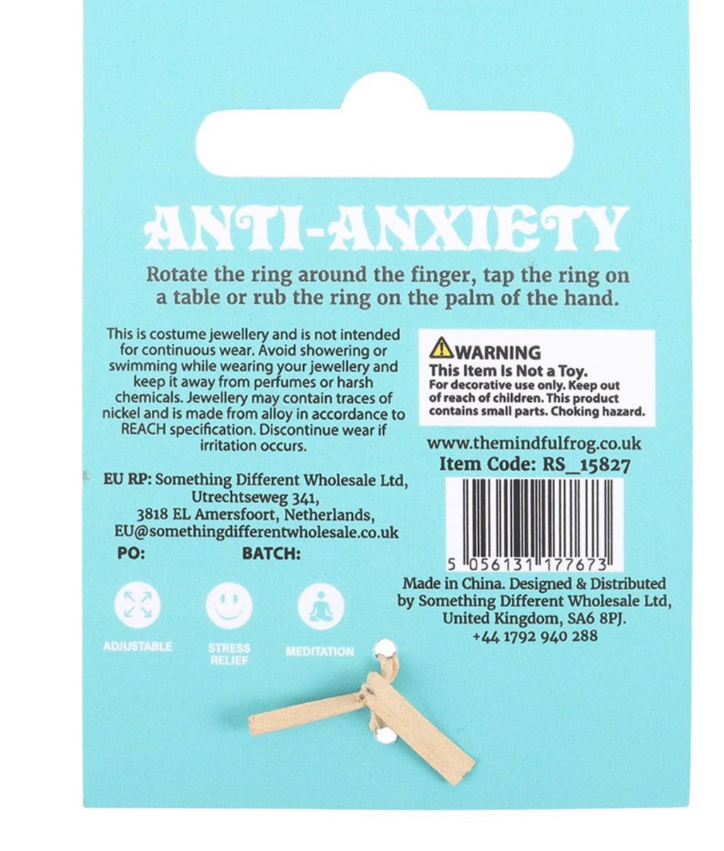 RAIN OR SHINE ANTI-ANXIETY FIDGET RING