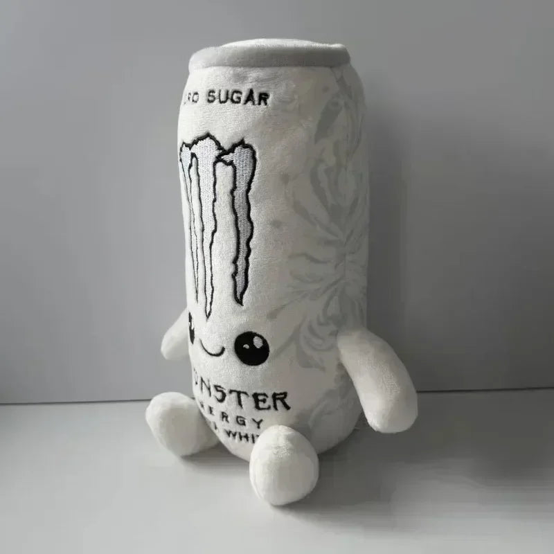 🌟 Energy Drink Can Plush Toy – Cute Monster-Inspired Soft Stuffed Cushion 🌟