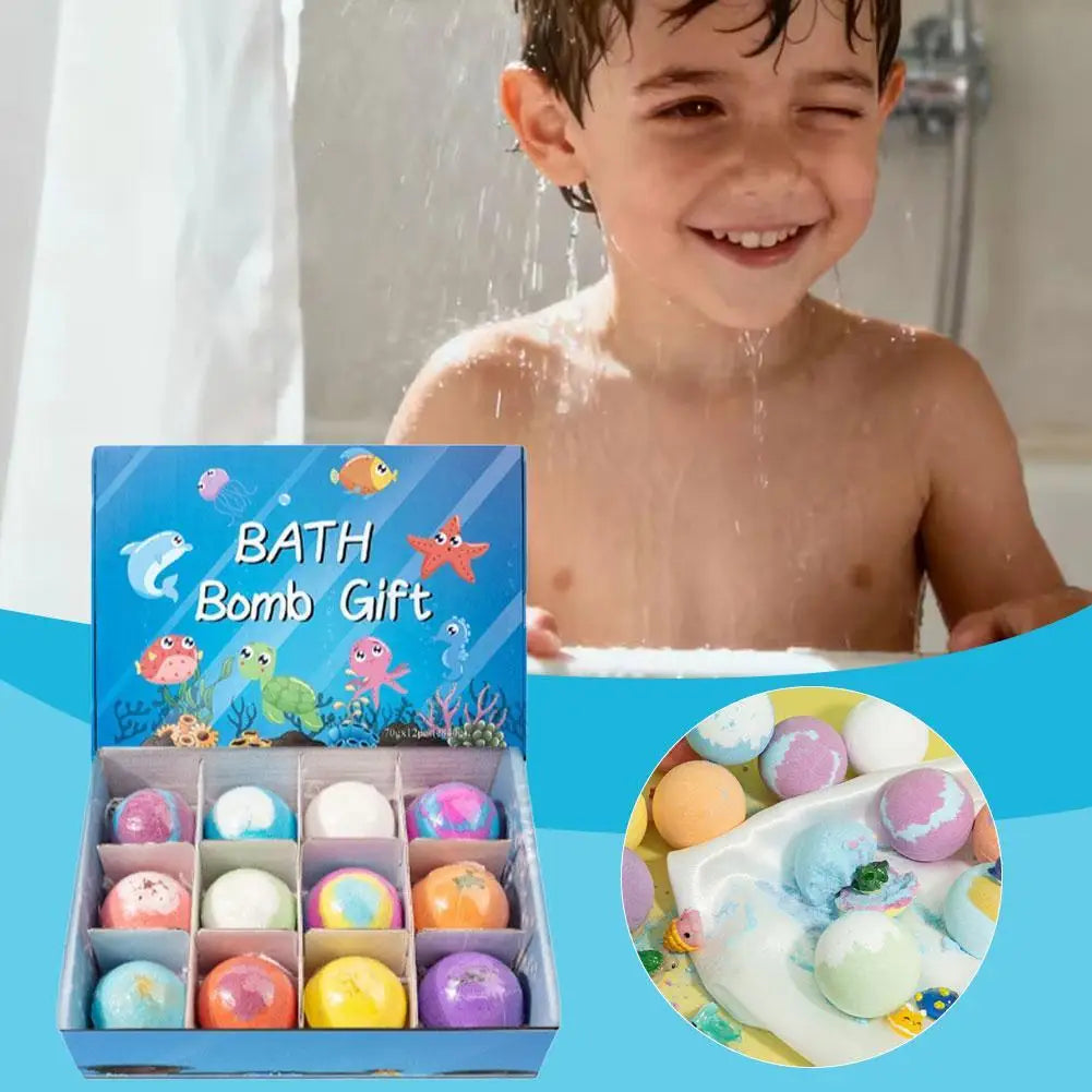 🌟 Kids Surprise Animal Bath Bombs – 1, 6 or 12 Pack 🌟