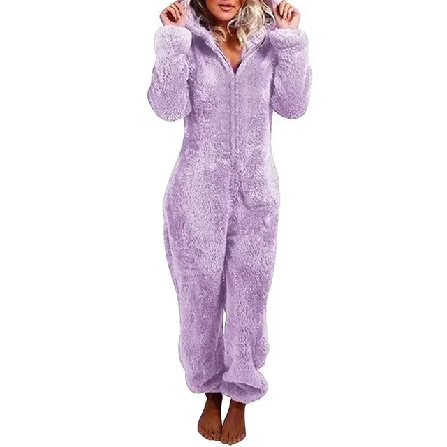 🌟 🧸✨ Super Soft Fluffy Hooded Onesie ✨🧸 🌟