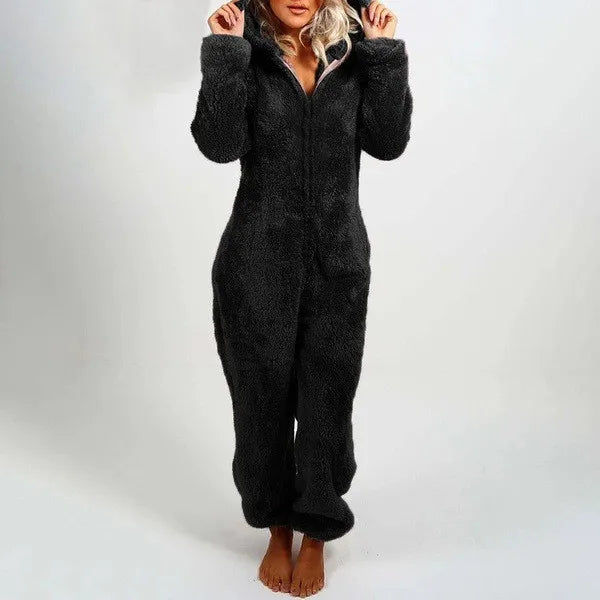 🌟 🧸✨ Super Soft Fluffy Hooded Onesie ✨🧸 🌟