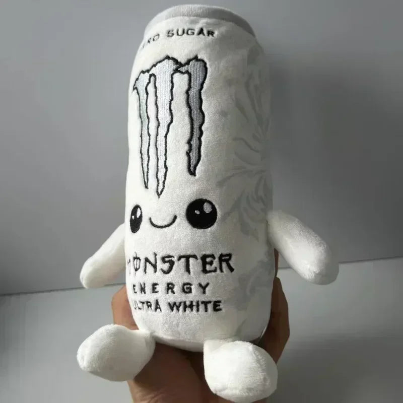 🌟 Energy Drink Can Plush Toy – Cute Monster-Inspired Soft Stuffed Cushion 🌟