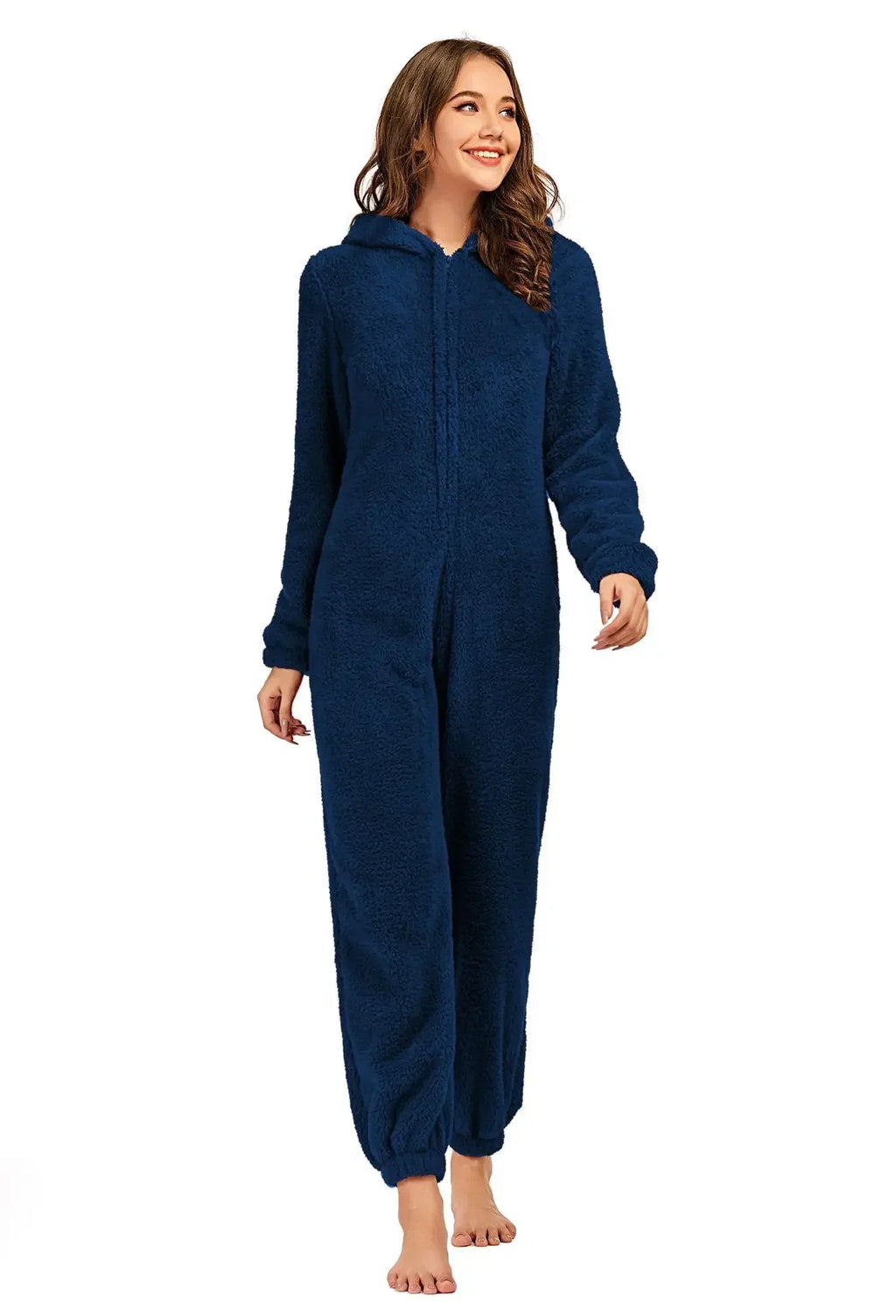 🌟 🧸✨ Super Soft Fluffy Hooded Onesie ✨🧸 🌟