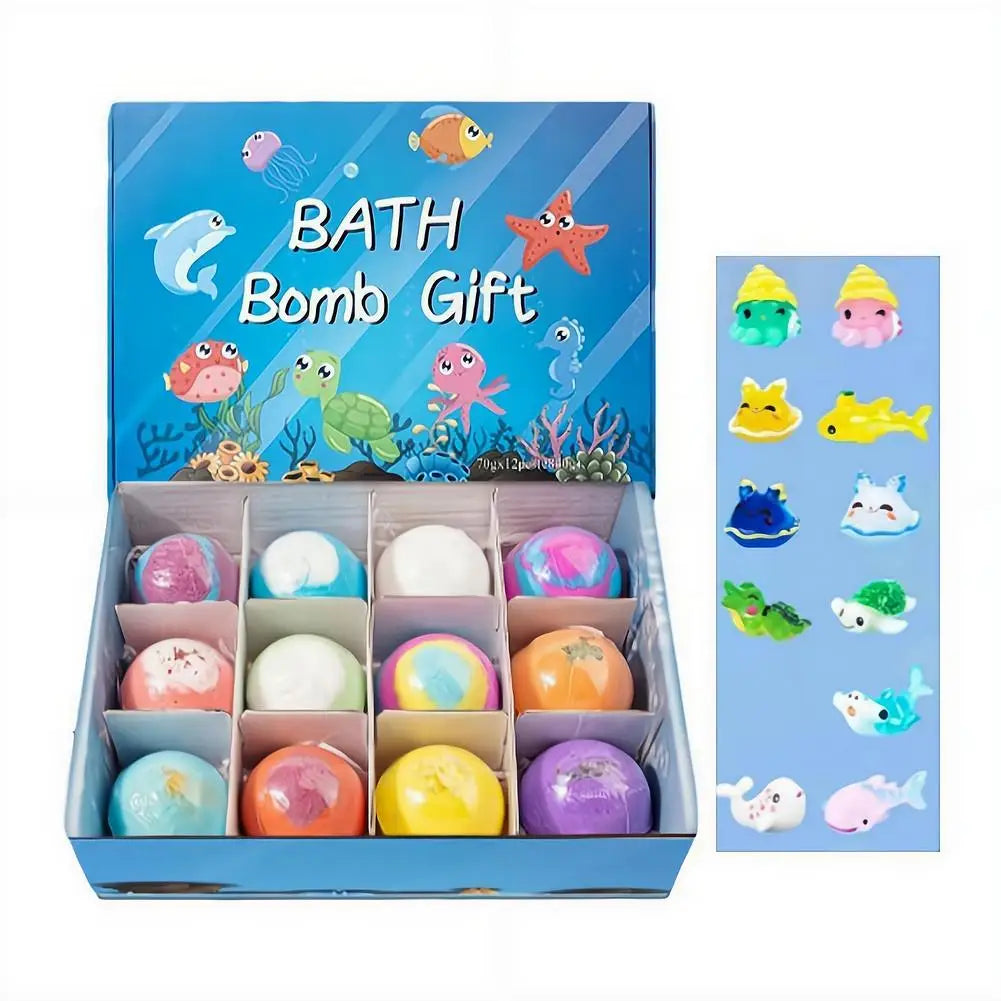 🌟 Kids Surprise Animal Bath Bombs – 1, 6 or 12 Pack 🌟
