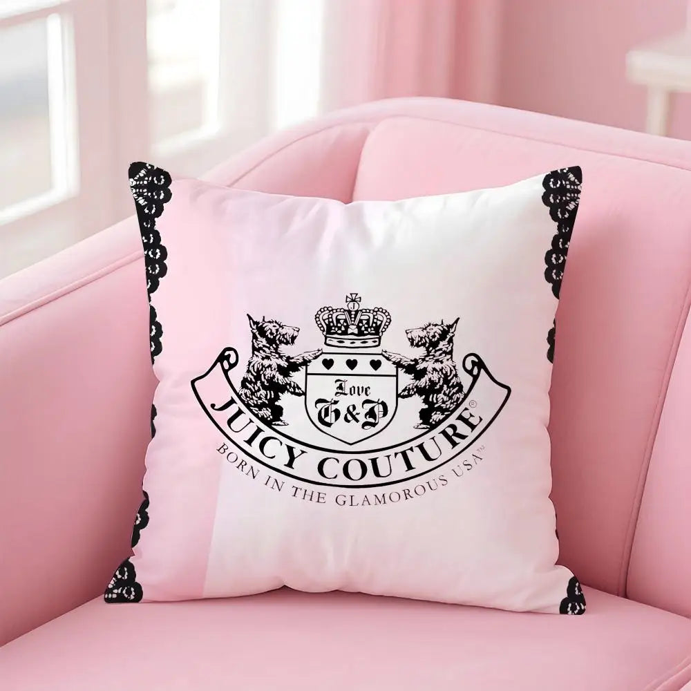 🌟 Pink & Black Decorative Cushion Covers – Various Designs & Sizes 🌟