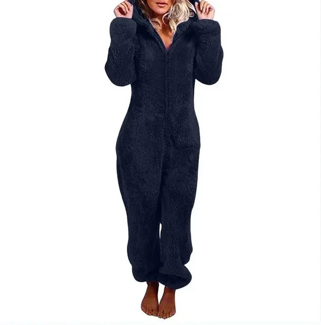 🌟 🧸✨ Super Soft Fluffy Hooded Onesie ✨🧸 🌟