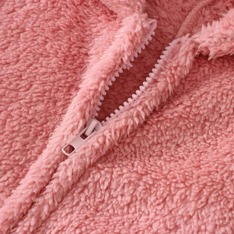 🌟 🧸✨ Super Soft Fluffy Hooded Onesie ✨🧸 🌟