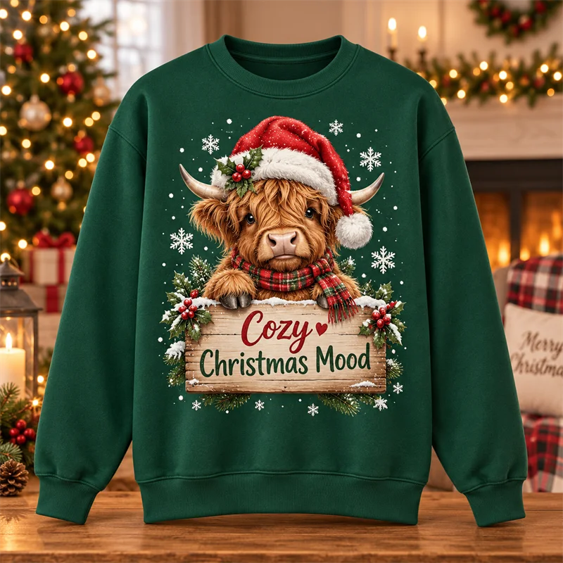 🌟 Festive Christmas Graphic Sweatshirts 🌟