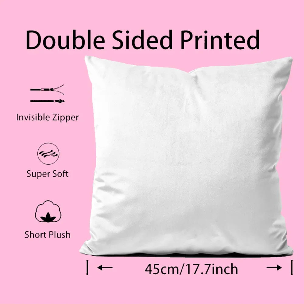 🌟 Pink & Black Decorative Cushion Covers – Various Designs & Sizes 🌟