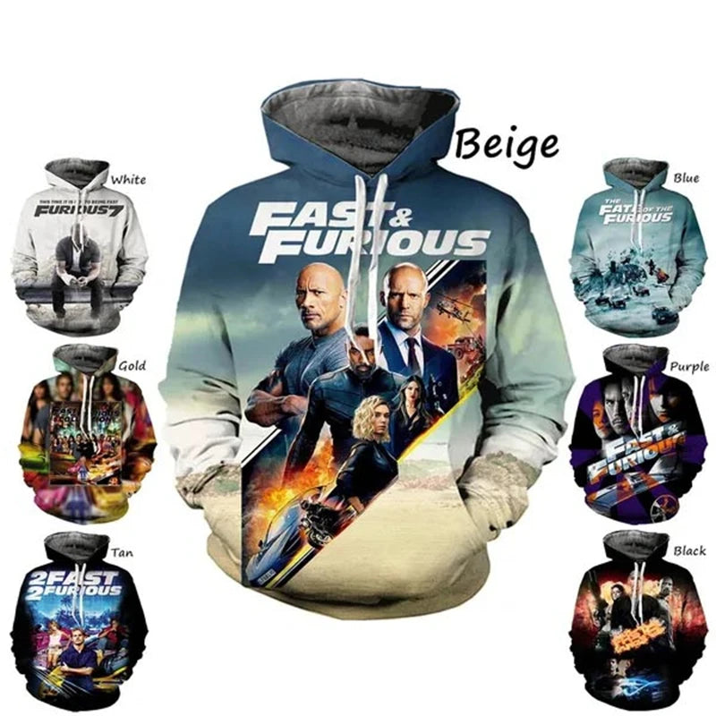🌟 Racing Inspired Graphic Hoodies 🌟
