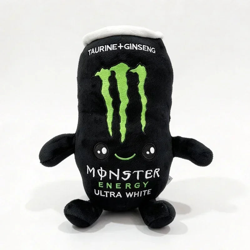 🌟 Energy Drink Can Plush Toy – Cute Monster-Inspired Soft Stuffed Cushion 🌟