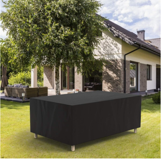 (SQR-130 x 130 x H74cm) Heavy Duty Outdoor Garden Furniture Cover All Size