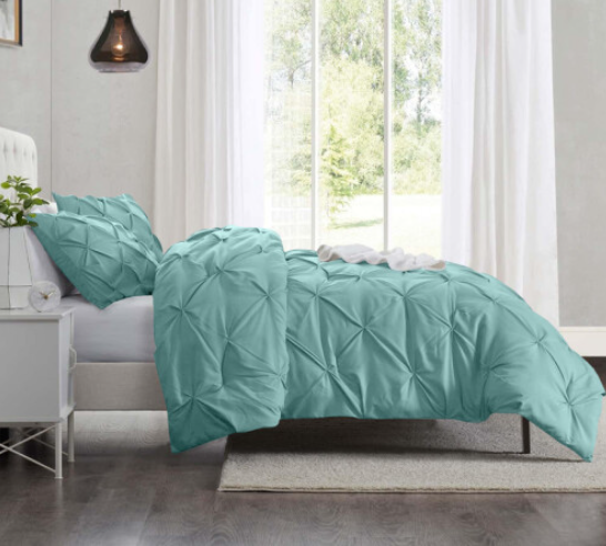 Imperial Rooms Pintuck Duvet Cover-3pc