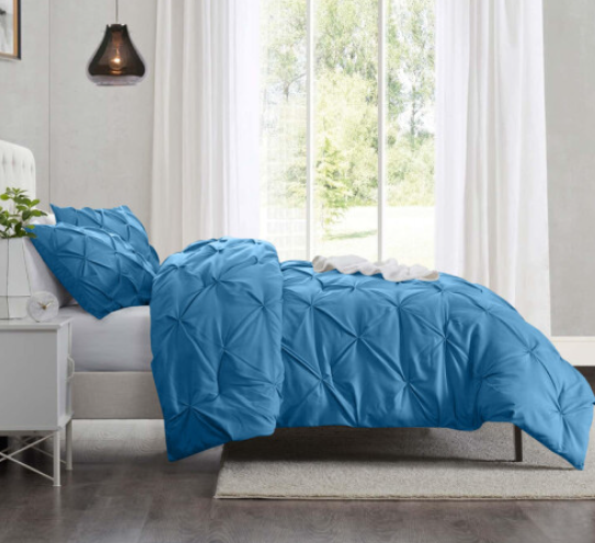 Imperial Rooms Pintuck Duvet Cover-3pc