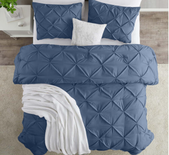 Imperial Rooms Pintuck Duvet Cover-3pc