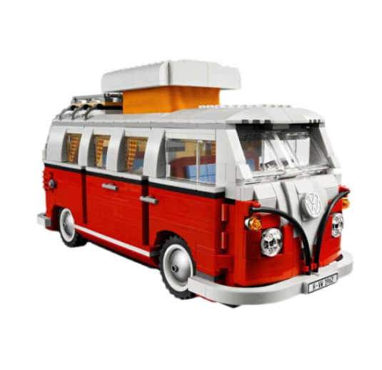 Volkswagen T1 Camper Car Model Series 1334pcs