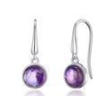 Amethyst Drop Earrings