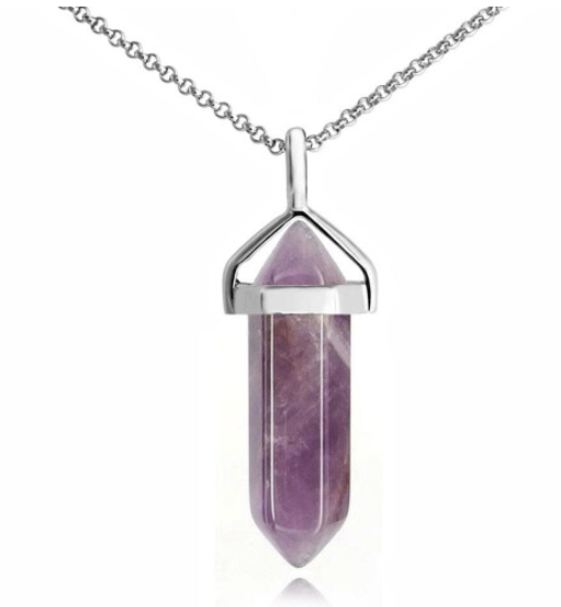 Amethyst Gemstone Necklace