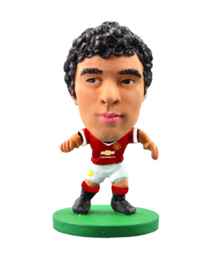 Rafael Da Silva Manchester United Home Kit Soccer star Figure