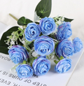 Artificial Flower Rose Bouquet With Silk Material