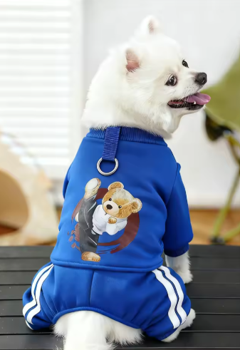 Dog Warm Jumpsuit Fleece