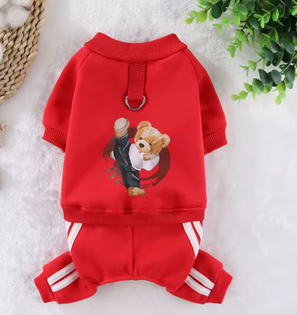Dog Warm Jumpsuit Fleece