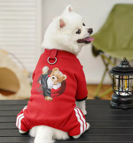 Dog Warm Jumpsuit Fleece