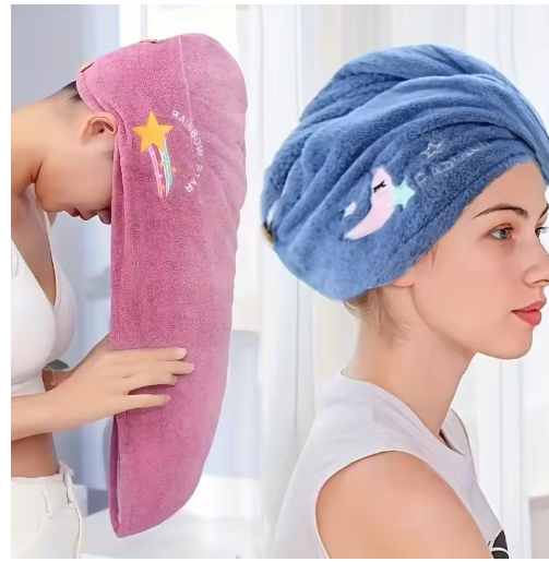 Quick Dry Shower Cap Turban for Women