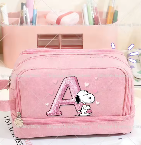 26 letter Snoopy Large Capacity Stationery Case