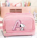 26 letter Snoopy Large Capacity Stationery Case